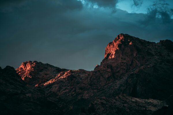 Mountain Under Cloudy Sky